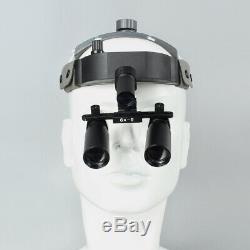 6X420mm Dental Medical Loupes Binocular Surgical Magnifier Headlight F Dentistry