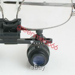 6.0X Titanium BLACK frame lens Medical Surgical Dental Binocular Loupes Magnifer