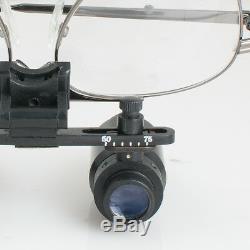 6.0x 6x 500mm Adjustable Dental Loupes Medical Surgical Binocular Zooming Lens