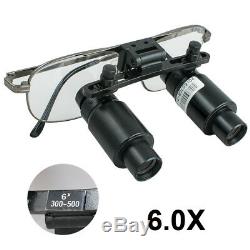 6.0x 6x R(300-500mm) Dental Loupes Medical Surgical Binocular Magnifier Zooming