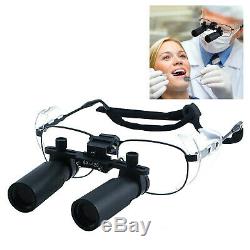 6.0x Magnification Dental Loupes Surgical Medical Binocular, 45mm Field of View