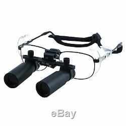 6.0x Magnification Dental Loupes Surgical Medical Binocular, 45mm Field of View