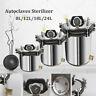 8/12/18/24l Autoclaves Sterilizer Dental Medical Lab Equipment Stainless Steel