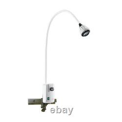 9W Wall Desk Mounted Dental LED Surgical Medical Exam Light Lamp With Stand Clip