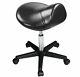 Adjustable Saddle Stool Ergonomic Office Dental Chair Black Medical Salon New