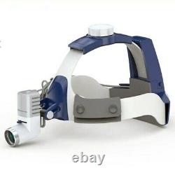 All-In-One 5W LED Dental Surgical Medical Headlight With 4X Loupes & 2 Batteries