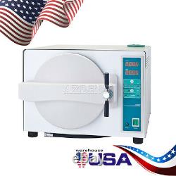 Autoclave Dental Steam Sterilizer Medical Sterilizition + Drying Function 18L US