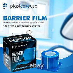 Blue Barrier Film, Plastic Sheets, Tape for Dental Tattoo Medical Adhesive Roll