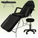 Brand New Adjustable Medical Dental Chair And Portable Stool Combination Black