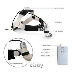 CE 3With5W Dental Surgery LED Medical Surgical Head Light Headlamp All-in-one Type