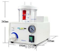 CE FDA Portable Dental Medical Emergency Vacuum Phlegm Suction Unit Electric