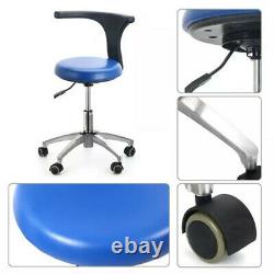 Clinic Dental Medical Doctor's Stool Adjustable Assistant Stool PU Leather