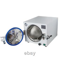 DHL New 18L 900W Medical Dental Lab Steam Sterilizer Autoclave Stainless Steel A