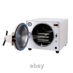 Dental 18L Autoclave Sterilizer Medical Vacuum Heating Steam Sterilization Auto