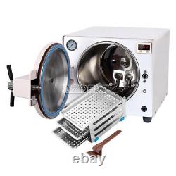 Dental 18L Autoclave Sterilizer Medical Vacuum Heating Steam Sterilization Auto