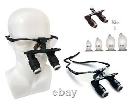 Dental 4.0X420mm Magnifying Binocular Loupe Medical Glasses Magnifier FD-501K US