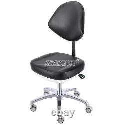 Dental Assistant Steel 360°Rotation Medical Chair Armrest PU Waist Support