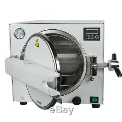 Dental Autoclave Steam Sterilizer Medical sterilizition + Analog Wax Heater Pot
