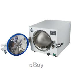 Dental Autoclave Steam Sterilizer Medical sterilizition + Analog Wax Heater Pot