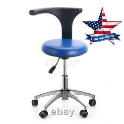 Dental Built-in Socket Medical Cart Trolley Stand Adjustable Stool Mobile Chair