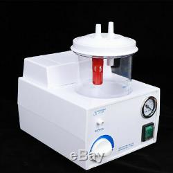 Dental Electric Portable Medical Emergency Vacuum Phlegm Suction Unit 1000mL