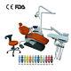 Dental Hardleather Chair Medical Portable Computer Controlled Unit Folding Chair