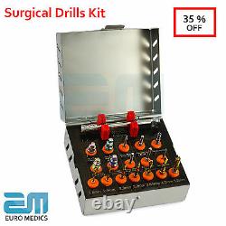 Dental Implant Surgery Medical Oral Ratchet Surgical Instrument Drills Kit