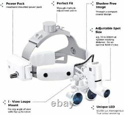 Dental Loupes Surgical Medical Binocular Optical Glass 2.5X450mm CV-289
