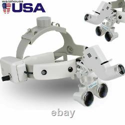 Dental Loupes Surgical Medical Binocular Optical Glass 2.5X450mm CV-289