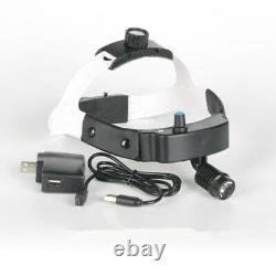 Dental Medical 3W LED Wireless Headlight Headlamp Surgical ENT Oral Gynecology