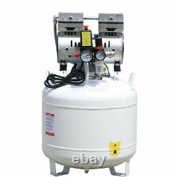 Dental Medical Air Compressor Silent Air Compressor 40L 750W 165L/min 110V/60HZ