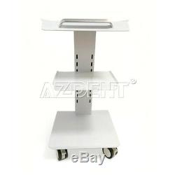 Dental Medical Cart Metal Built-in Socket Tool Mobile Instrument Trolley Stand