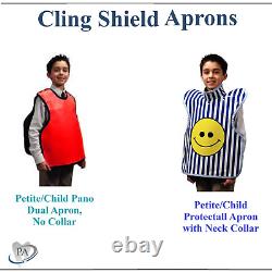 Dental Medical Cling Shield X-Ray Apron Adult /Child, Protectall or Pano Dual