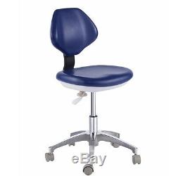 Dental Medical Dentist's Stool Doctor's Stool Adjustable Mobile Chair PU Leather