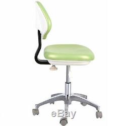 Dental Medical Dentist's Stool Doctor's Stool Adjustable Mobile Chair PU Leather