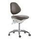 Dental Medical Dynamic Chair Ds-s Pu Leather With Backrest Portable Doctor's Stool