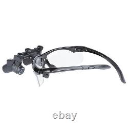 Dental Medical Ergonomic Binocular Loupes 4X-450mm Magnifying Glasses Ergo Loupe