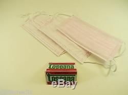 Dental Medical Face Mask With Earloops High Quality Pink Box 6 /300 Pcs TOSCANA