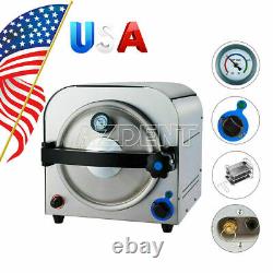 Dental Medical Full Autoclave Vacuum Steam Sterilizer Automatically Dry Function
