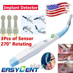 Dental Medical Implant Detector Smart Locator +3pc 270°Spotting Sensor Less Hurt