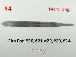Dental Medical Instruments Surgical Scapel Blades #22 and Work with handle #4