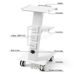 Dental Medical Mobile Cart Metal Built-in Socket Tool Medical Trolley Delivery