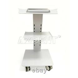 Dental Medical Mobile Cart Metal Built-in Socket Tool Trolley Stand Warranty