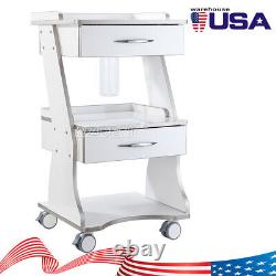 Dental Medical Mobile Portable Chair Nurse Swivel Rolling Stool/ Trolley Cart