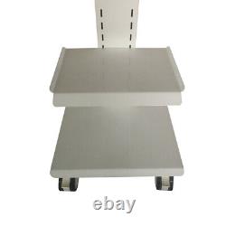 Dental Medical Mobile Trolley Cart Salon Equipment Three Layers withFoot Brake