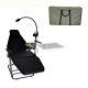 Dental Medical Portable Folding Chair + Led Light + Instrument Tray + Nylon Bag