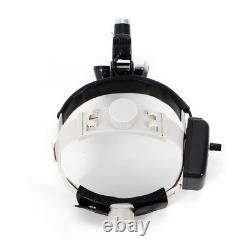 Dental Medical Surgical 3.5x Binocular Loupes Magnifier Headband LED Headlamp