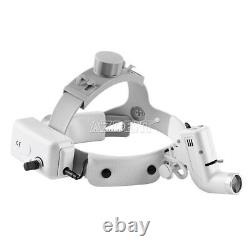 Dental Medical Surgical Binocular Glass Magnifier Loupes Binocular LED Light