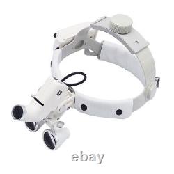 Dental Medical Surgical Binocular Glass Magnifier Loupes Binocular LED Light