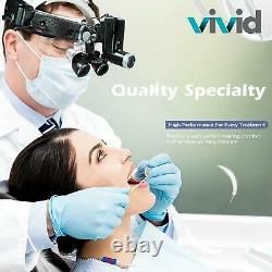 Dental Medical Surgical Headlight Headband Binocular 5W LED 2.5X